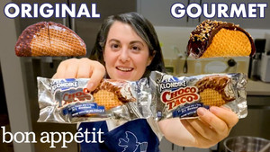 Pastry Chef Attempts to Make Gourmet Choco Tacos Part 2