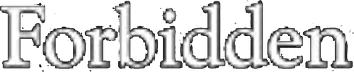 Forbidden logo