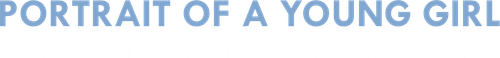 Portrait of a Young Girl at the End of the '60s in Brussels logo