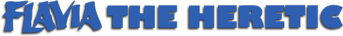 Flavia the Heretic logo