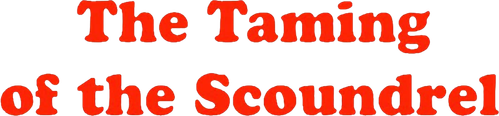 The Taming of the Scoundrel logo