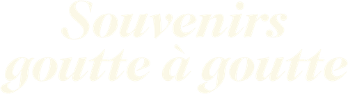 Souvenirs goutte à goutte logo