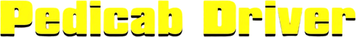 Pedicab Driver logo