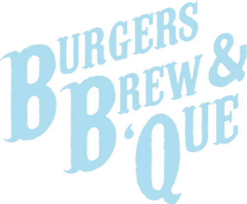 Burgers, Brew & 'Que logo