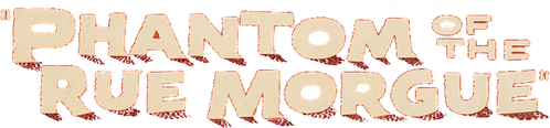 Phantom of the Rue Morgue logo