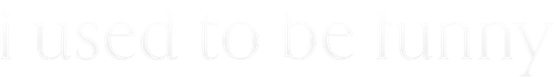 I Used to Be Funny logo