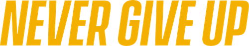Never Give Up logo