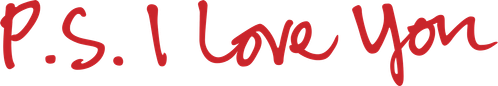 P.S. I Love You logo