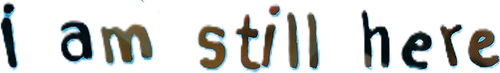 I Am Still Here logo