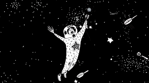 Ringo Rocket Star and His Song for Yuri Gagarin logo