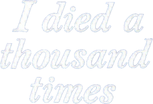 I Died a Thousand Times logo
