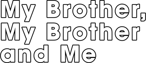 My Brother, My Brother and Me logo