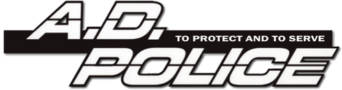 A.D. Police logo