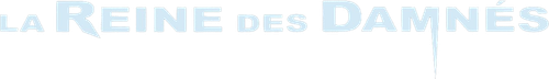 La Reine des damnés logo