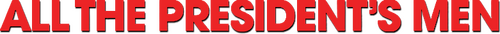 All the President's Men logo