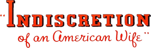 Indiscretion of an American Wife logo