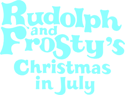 Rudolph and Frosty's Christmas in July logo