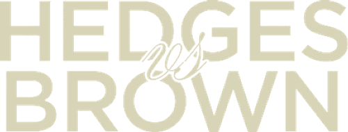 John Hedges vs. Pat Brown logo